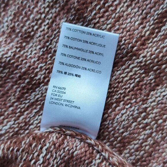 Urban Outfitters marled sweater vest tank cropped size l - Picture 4 of 8